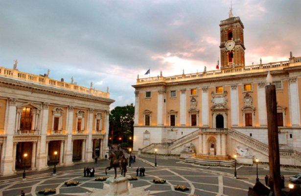 Piazza-del-Campidoglio-a-Roma