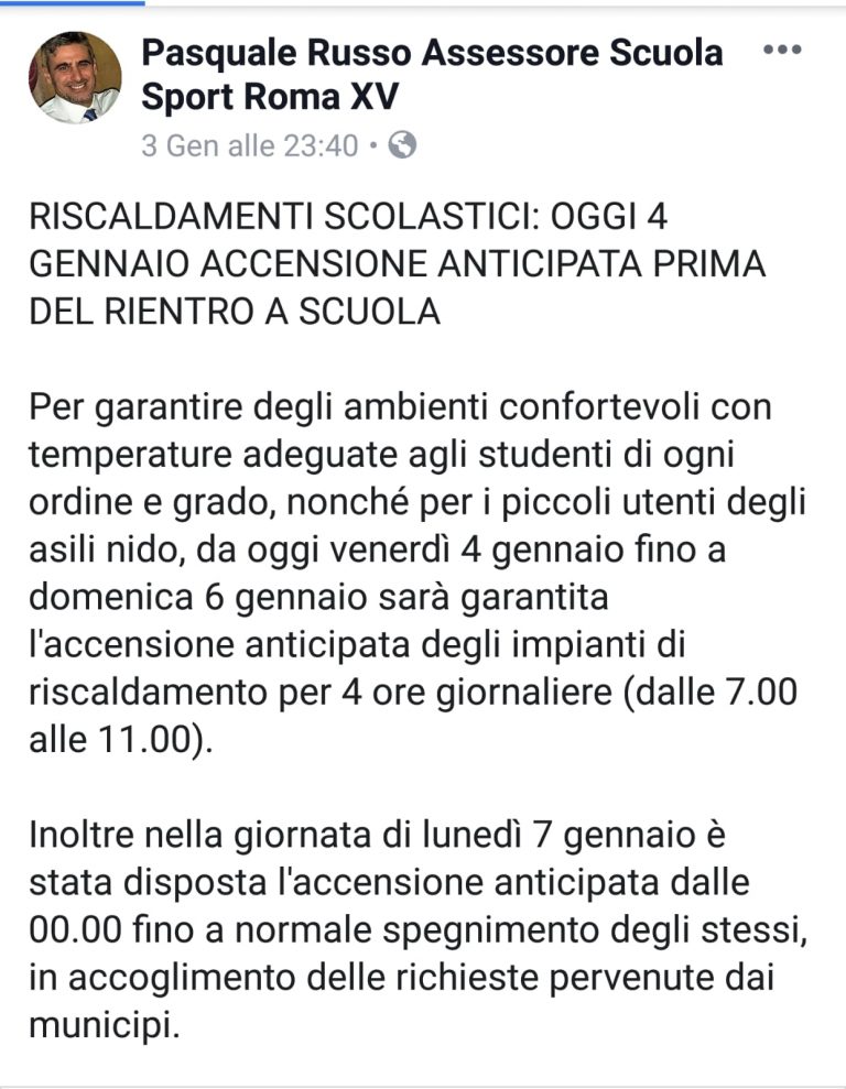 8 gennaio